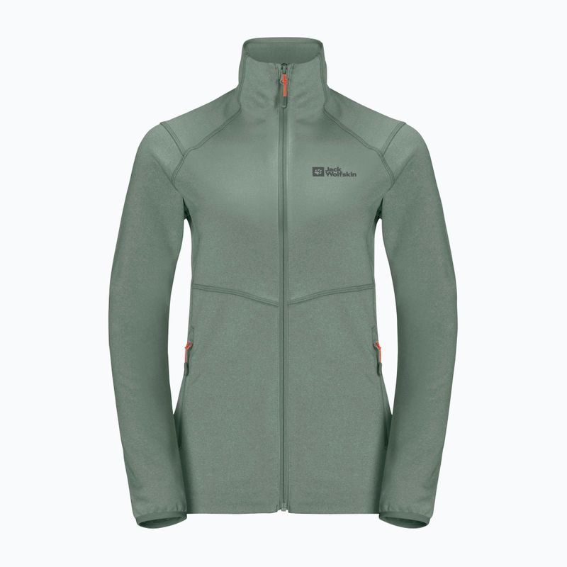 Jack Wolfskin дамско яке за трекинг Fortberg FZ green 1711101 4