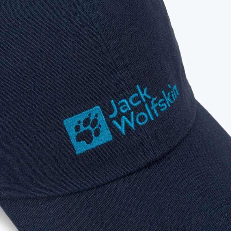 Детска бейзболна шапка Jack Wolfskin тъмносиня 1901012 5