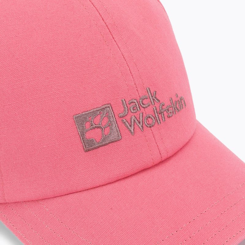 Детска бейзболна шапка Jack Wolfskin, розова 1901012 5