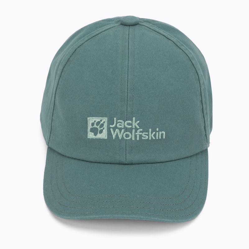 Детска бейзболна шапка Jack Wolfskin зелена 1901012 4
