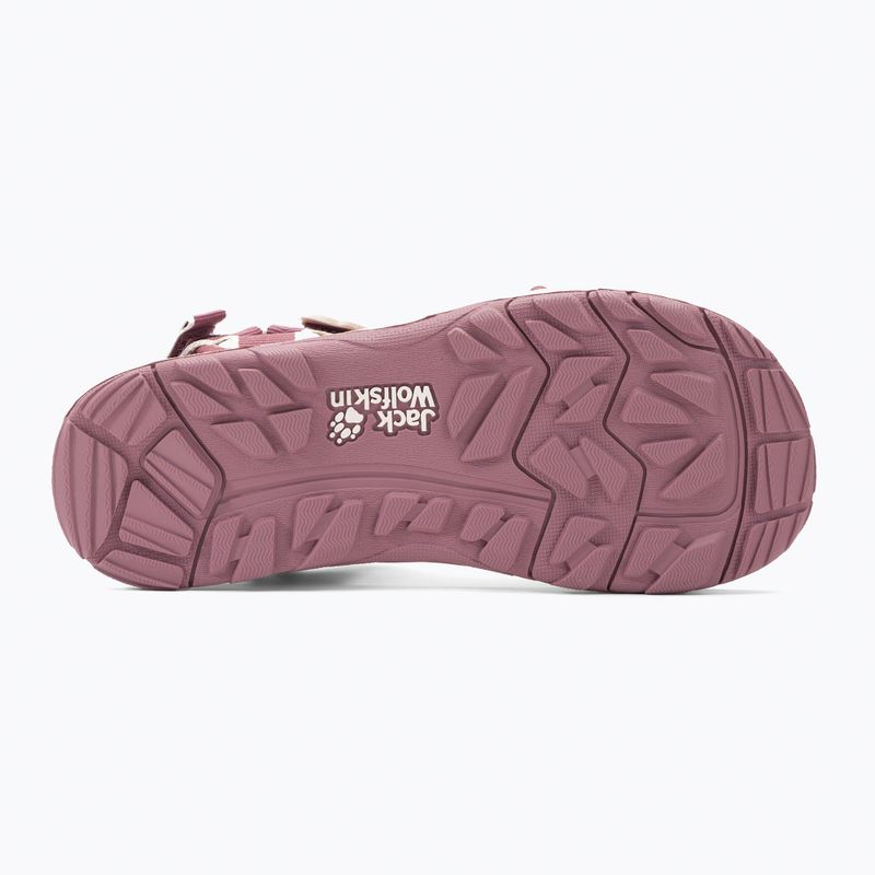 Jack Wolfskin Seven Seas 3 розови детски сандали за трекинг 4040061 5