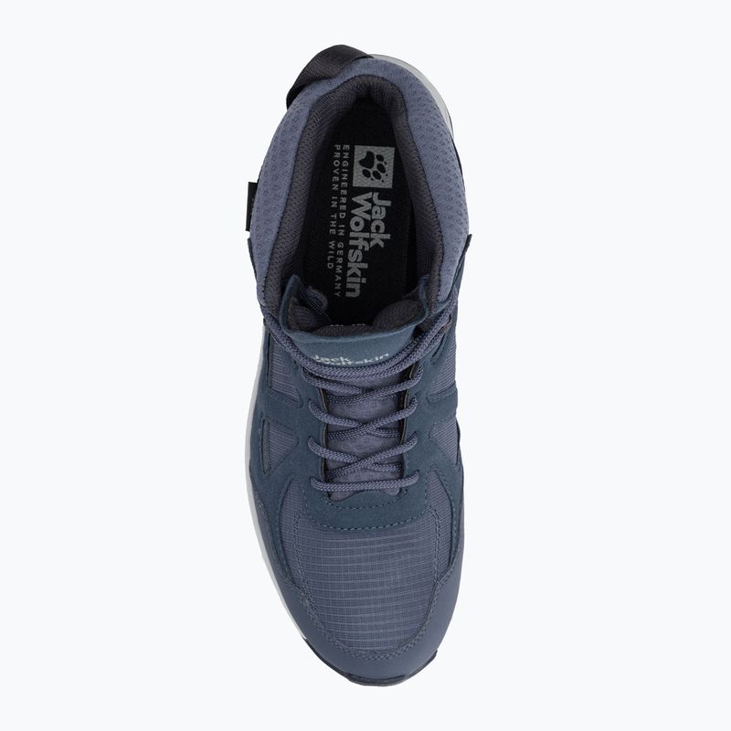 Jack Wolfskin дамски ботуши за трекинг Woodland 2 Texapore Mid тъмносин 4051331 6