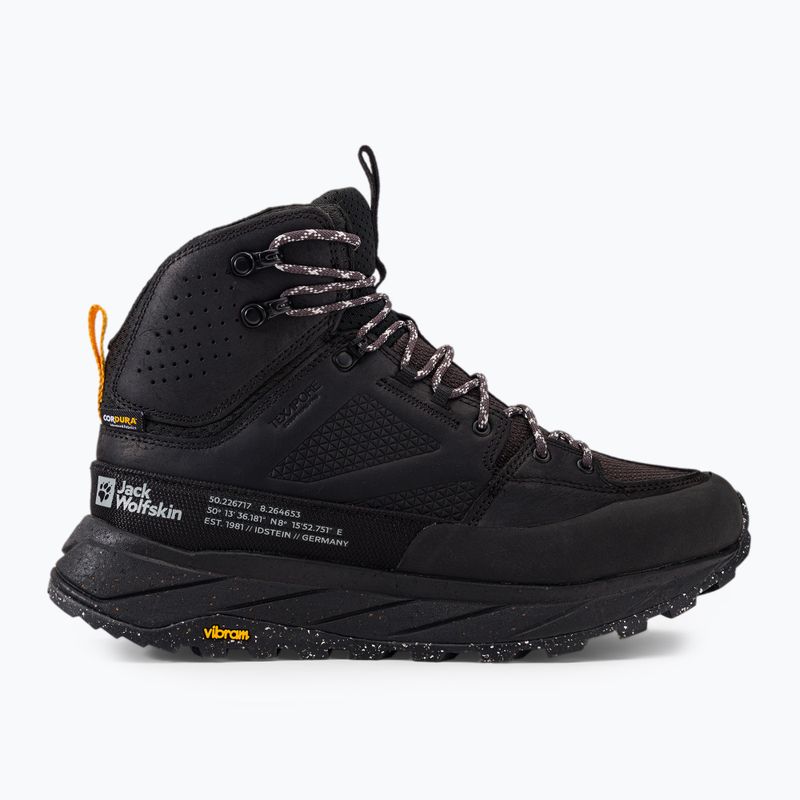 Мъжки ботуши за трекинг Terraquest Texapore Mid black на Jack Wolfskin 2