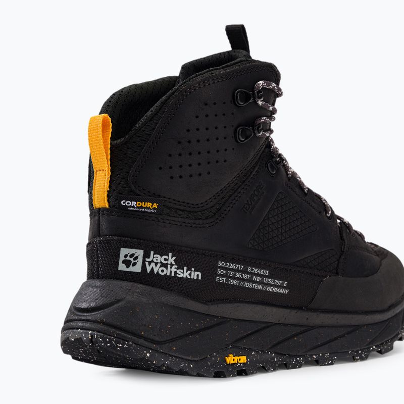 Мъжки ботуши за трекинг Terraquest Texapore Mid black на Jack Wolfskin 9