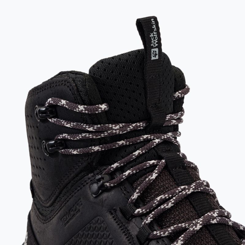Мъжки ботуши за трекинг Terraquest Texapore Mid black на Jack Wolfskin 10