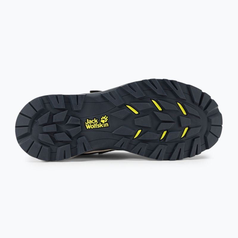 Jack Wolfskin Vili Hiker Texapore Low детски туристически обувки зелени 4056831_4136_350 5
