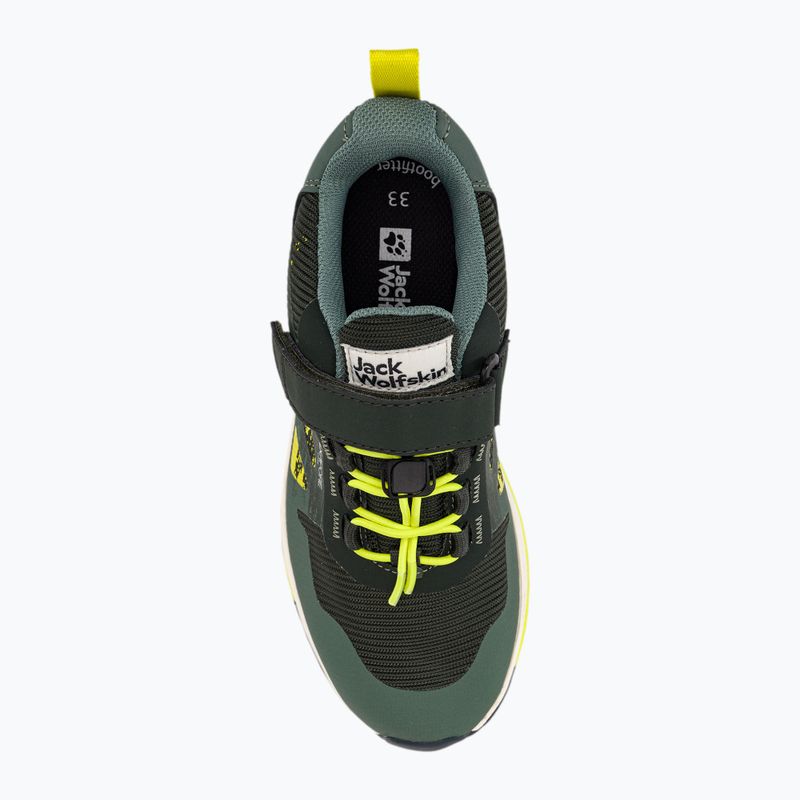 Jack Wolfskin Vili Hiker Texapore Low детски туристически обувки зелени 4056831_4136_350 6