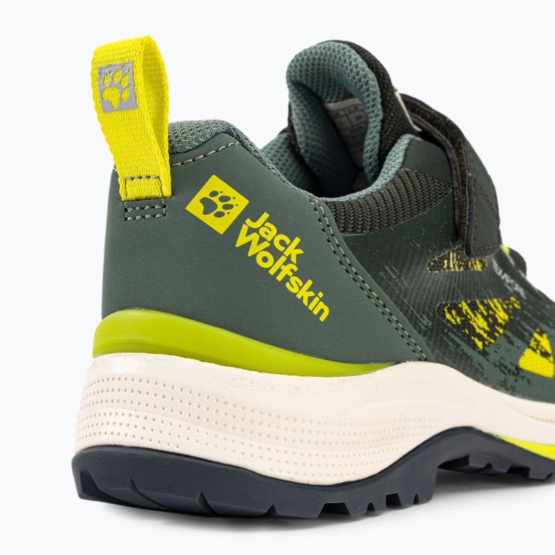 Jack Wolfskin Vili Hiker Texapore Low детски туристически обувки зелени 4056831_4136_350 9