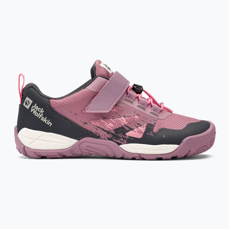 Детски ботуши за трекинг Vili Action Low pink 4056851 на Jack Wolfskin 2