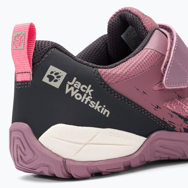Детски ботуши за трекинг Vili Action Low pink 4056851 на Jack Wolfskin 8