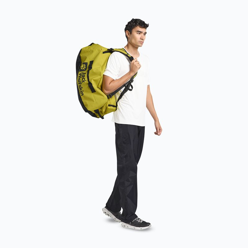 Jack Wolfskin Панталон за дъждовен ден черен 2