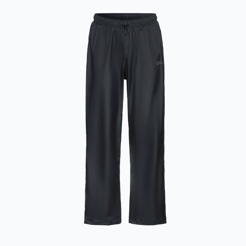 Jack Wolfskin Панталон за дъждовен ден черен 8