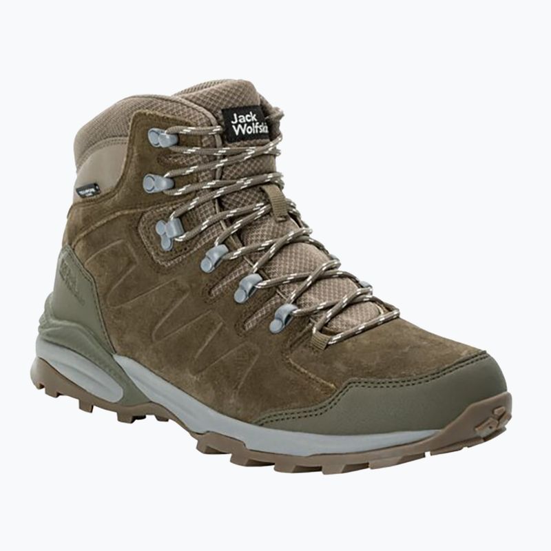 Мъжки обувки за трекинг Jack Wolfskin Refugio Texapore Mid cold coffee 8