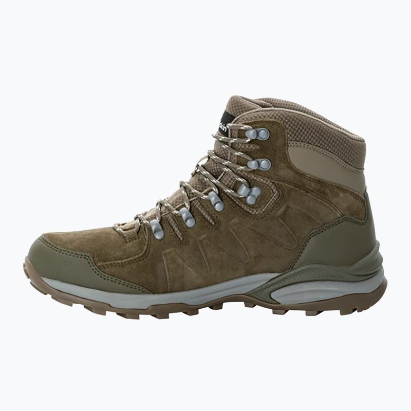 Мъжки обувки за трекинг Jack Wolfskin Refugio Texapore Mid cold coffee 10