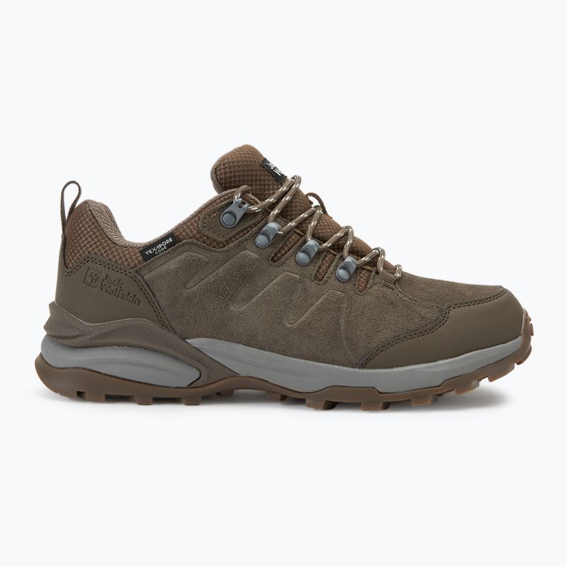 Мъжки обувки за трекинг Jack Wolfskin Refugio Texapore Low cold coffee 2