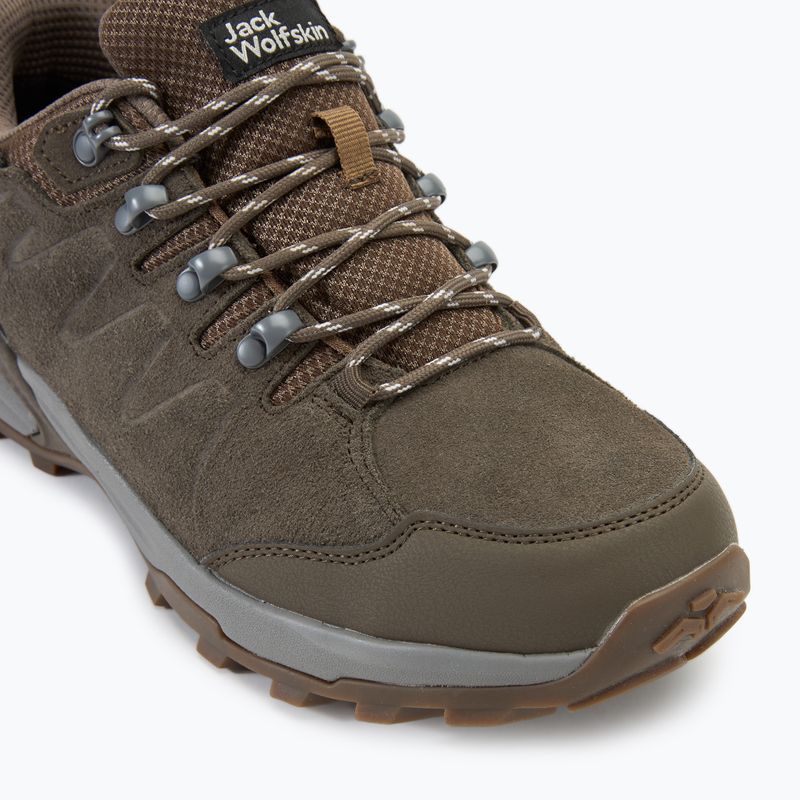 Мъжки обувки за трекинг Jack Wolfskin Refugio Texapore Low cold coffee 7