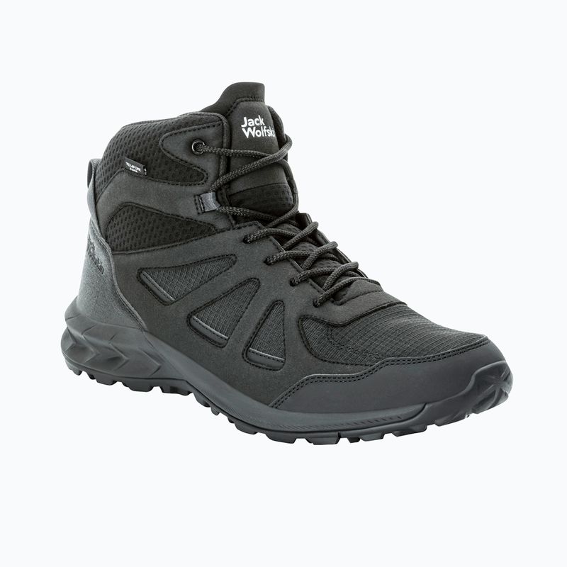 Мъжки обувки за трекинг Jack Wolfskin Woodland 2 Texapore Mid black 8