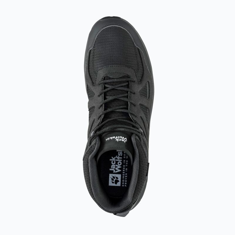 Мъжки обувки за трекинг Jack Wolfskin Woodland 2 Texapore Mid black 12