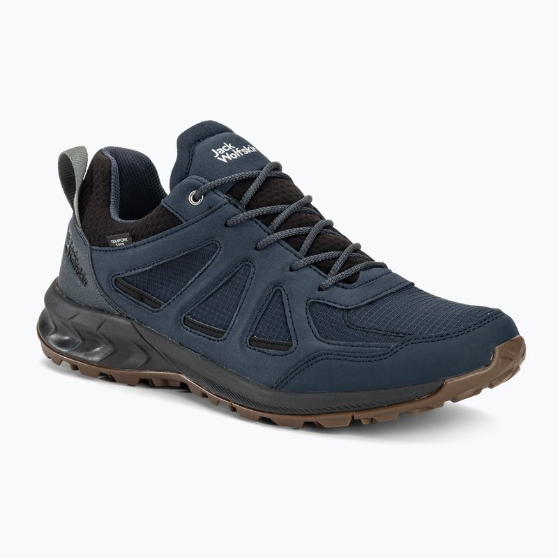Jack Wolfskin мъжки ботуши за трекинг Woodland 2 Texapore Low night blue