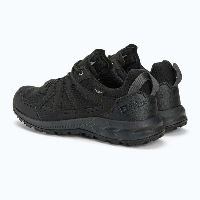 Jack Wolfskin мъжки ботуши за трекинг Woodland 2 Texapore Low black 3