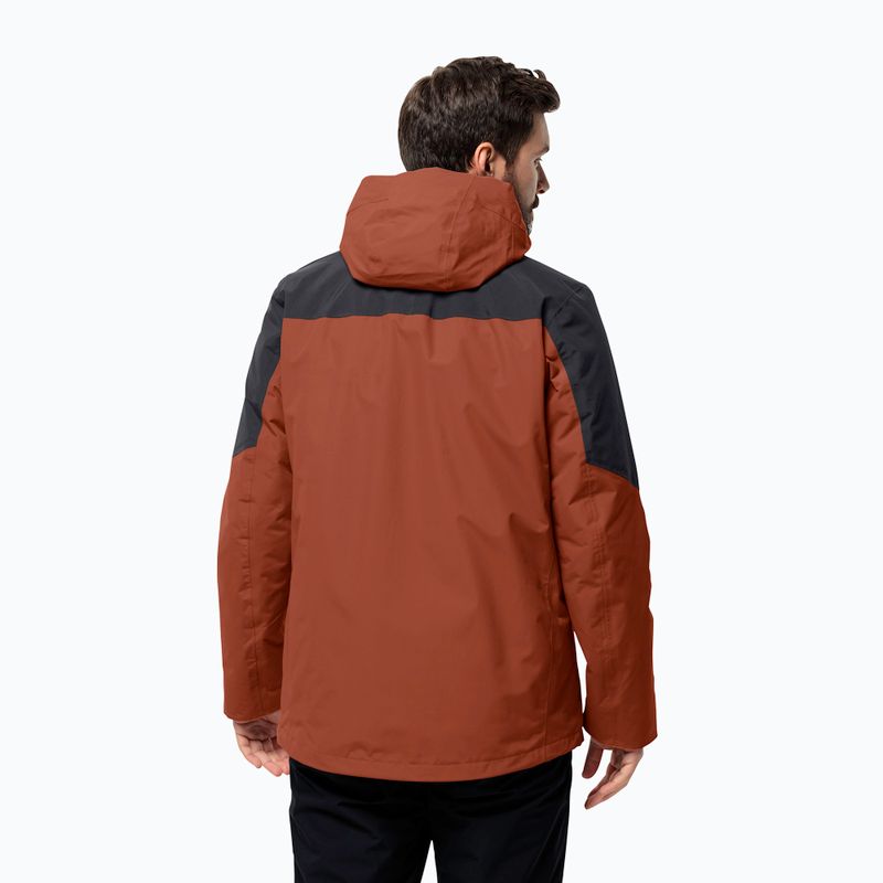 Мъжко дъждобранно яке Romberg 3in1 carmine на Jack Wolfskin 4