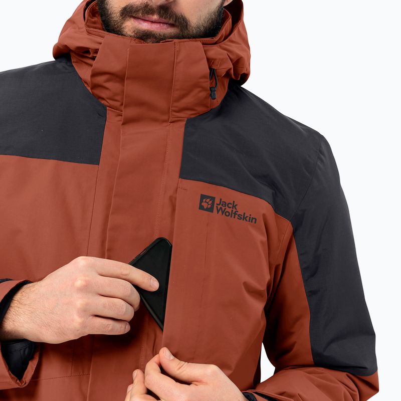 Мъжко дъждобранно яке Romberg 3in1 carmine на Jack Wolfskin 6