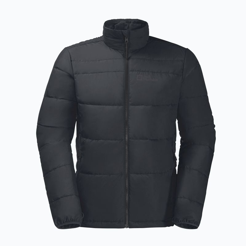 Мъжко дъждобранно яке Jasper 3in1 на Jack Wolfskin, черно маслиново 9