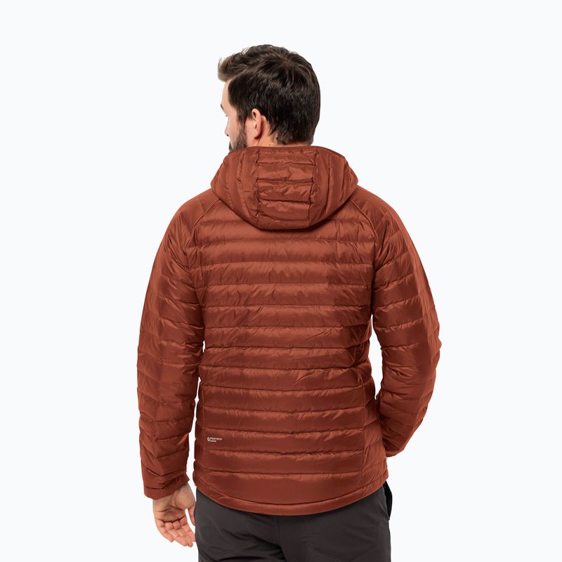 Jack Wolfskin мъжки пухени якета Passamani Down Hoody carmine 2