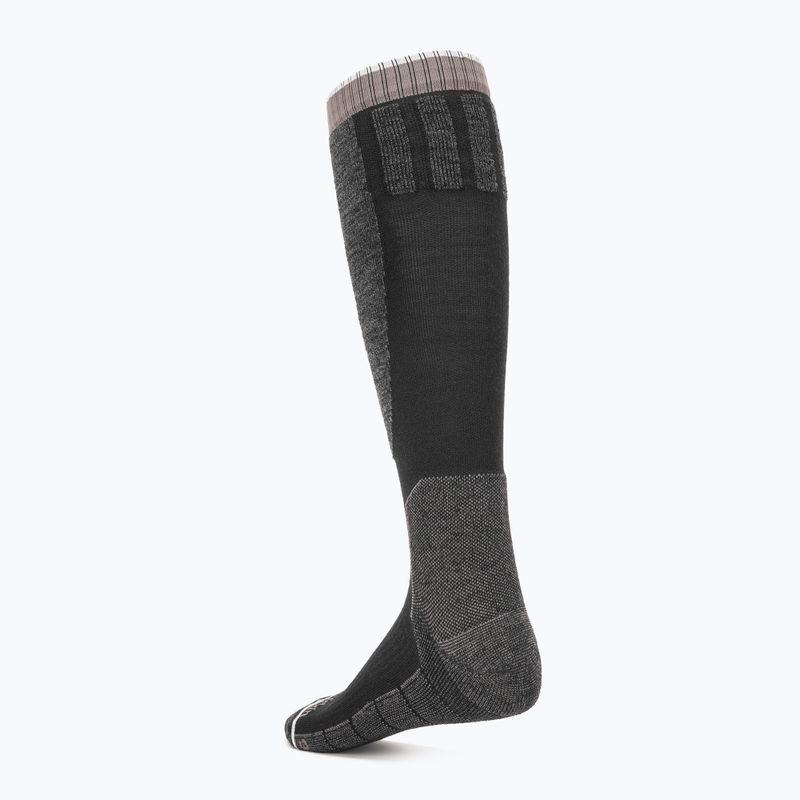 Чорапи за трекинг Jack Wolfskin Ski Merino H C черни 2