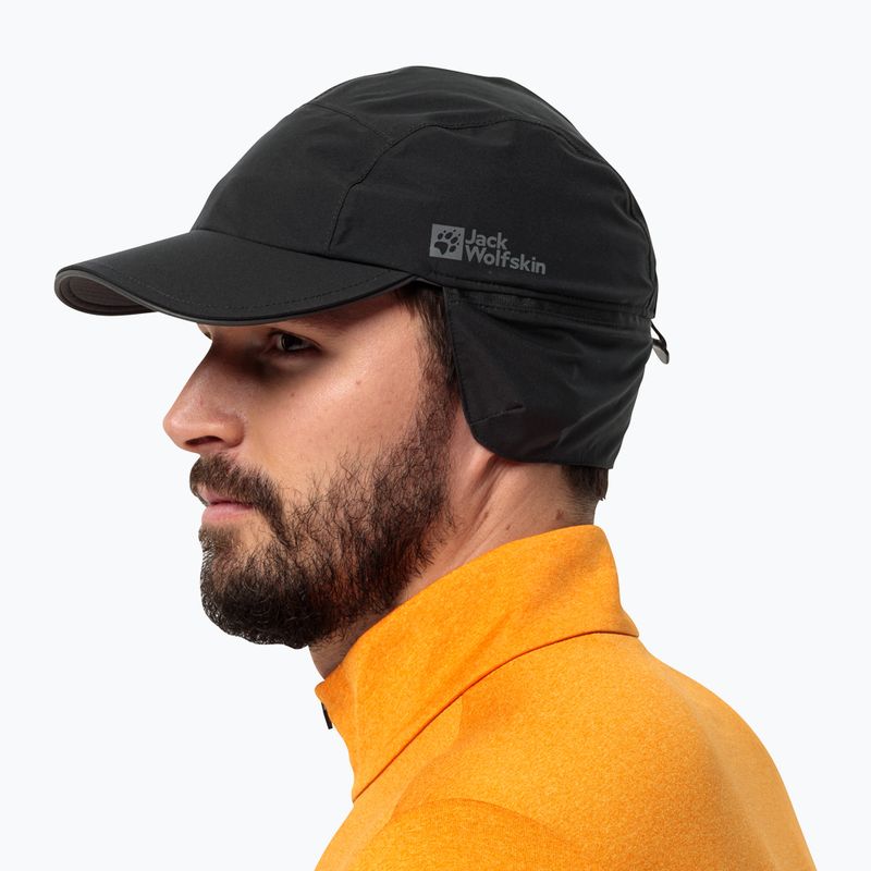 Зимна шапка с козирка Jack Wolfskin Winter Cap black 2