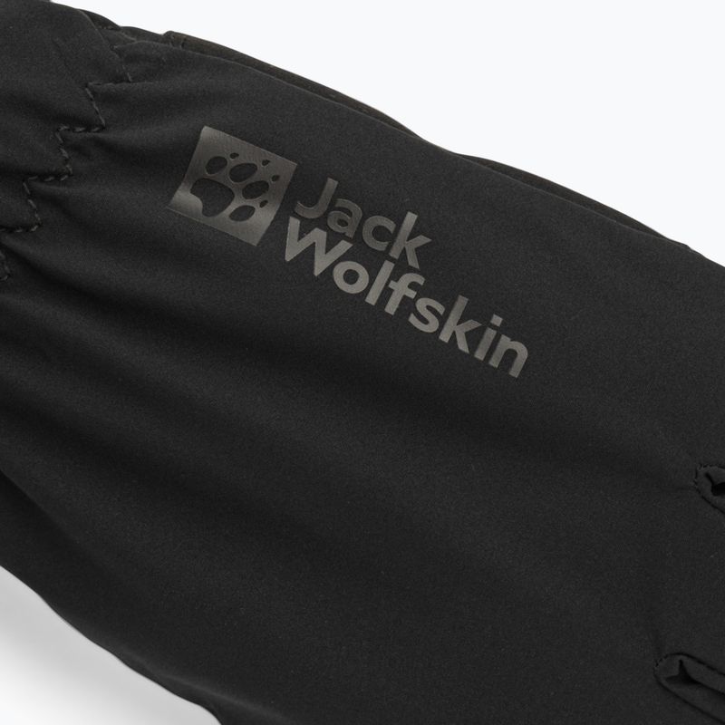 Ръкавици за преходи Jack Wolfskin Highloft черни 4