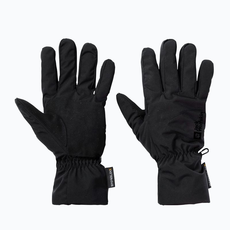 Ръкавици за преходи Jack Wolfskin Highloft черни 5
