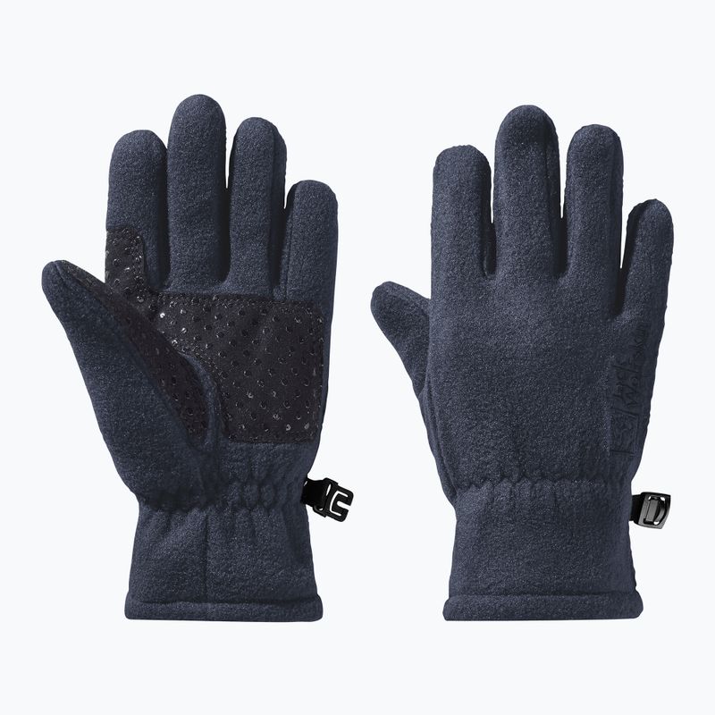 Детски ръкавици за трекинг Jack Wolfskin Fleece Glove night blue