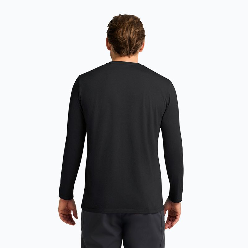Мъжки термоактивен лонгслив Jack Wolfskin Sky Thermal черен 3