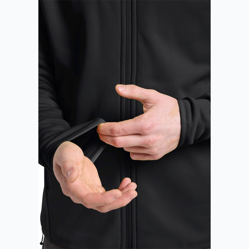 Jack Wolfskin мъжки поларен суитшърт Baiselberg Fz черен 6