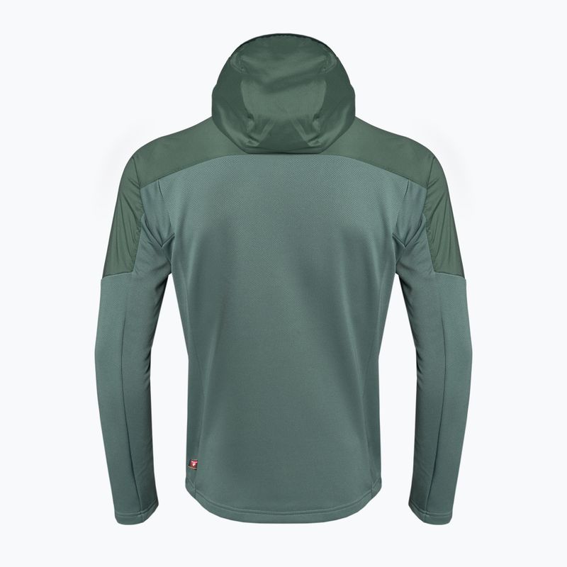 Мъжко хибридно яке Jack Wolfskin Alpgrat Pro Ins Fz hedge green 6