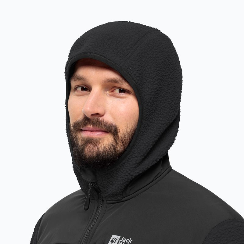 Jack Wolfskin мъжки суитшърт Kammweg Pile Fz phantom fleece 4
