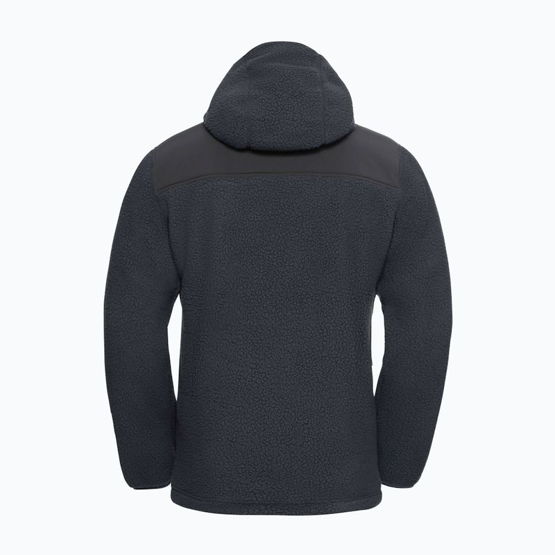 Jack Wolfskin мъжки суитшърт Kammweg Pile Fz phantom fleece 10