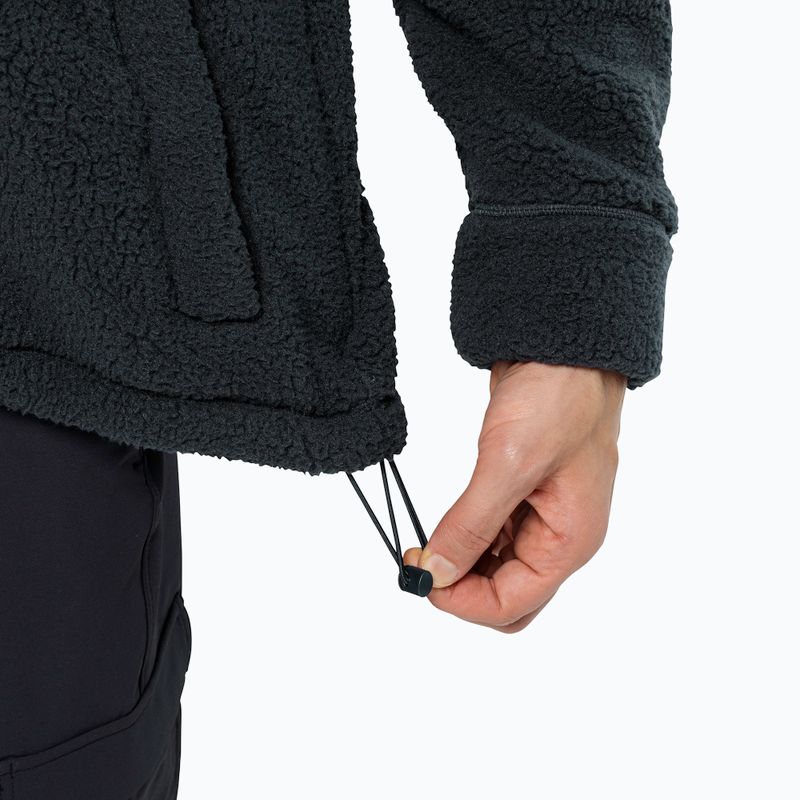Мъжки потник Jack Wolfskin Felslicht с качулка от полар night blue 5