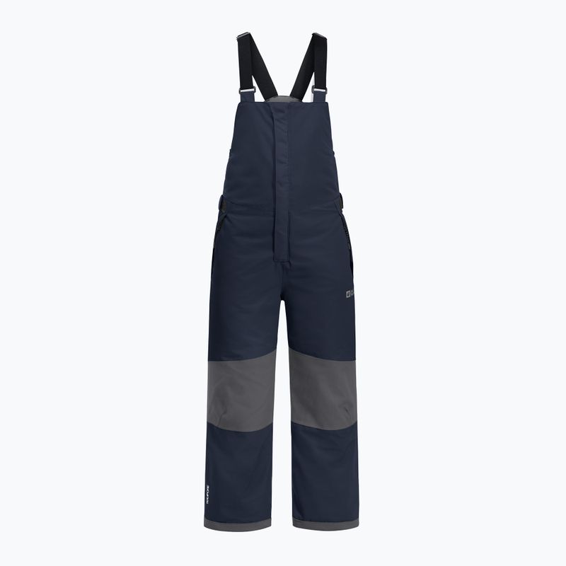 Детски ски панталони Jack Wolfskin Actamic 2L Ins Bib night blue 4