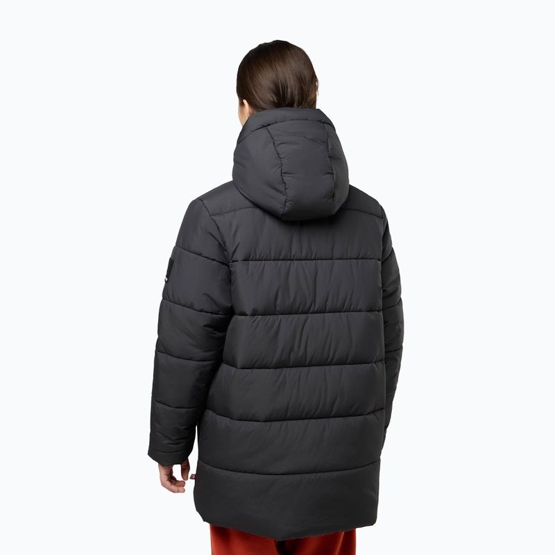 Детско подплатено яке Jack Wolfskin Teen Ins Long granite black 2