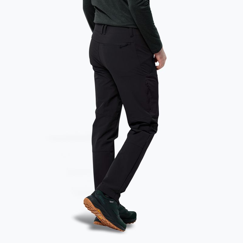 Мъжки панталони за трекинг Glastal Winter black на Jack Wolfskin 2