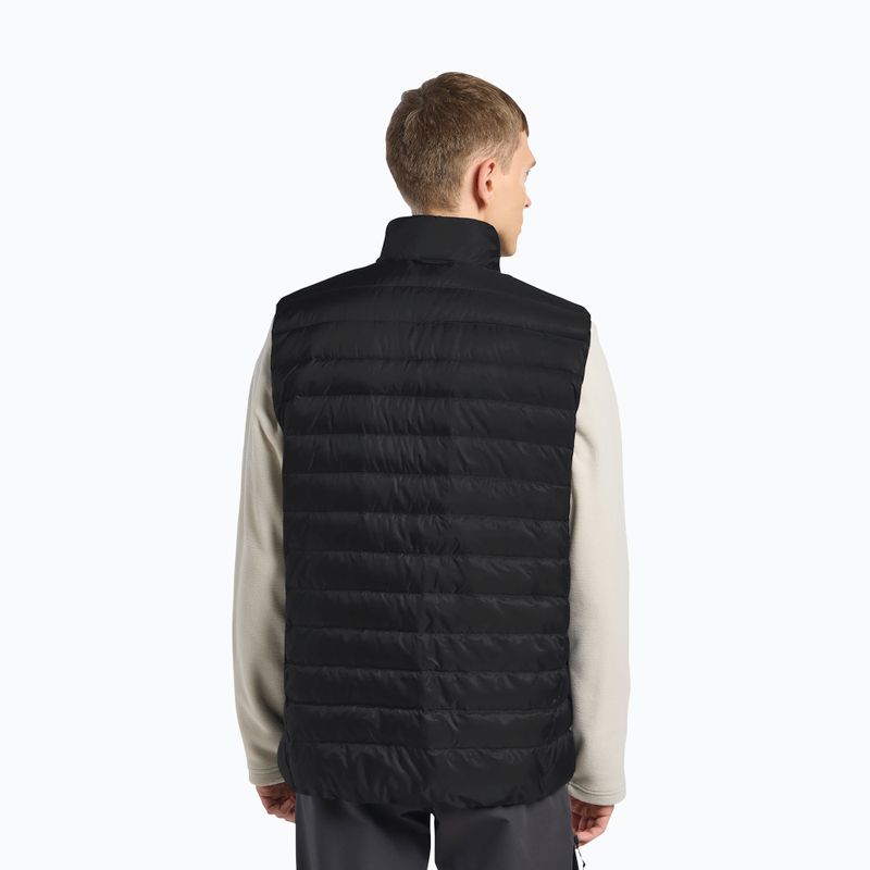 Мъжки Jack Wolfskin Pilvi Down trekking без ръкави черен 3