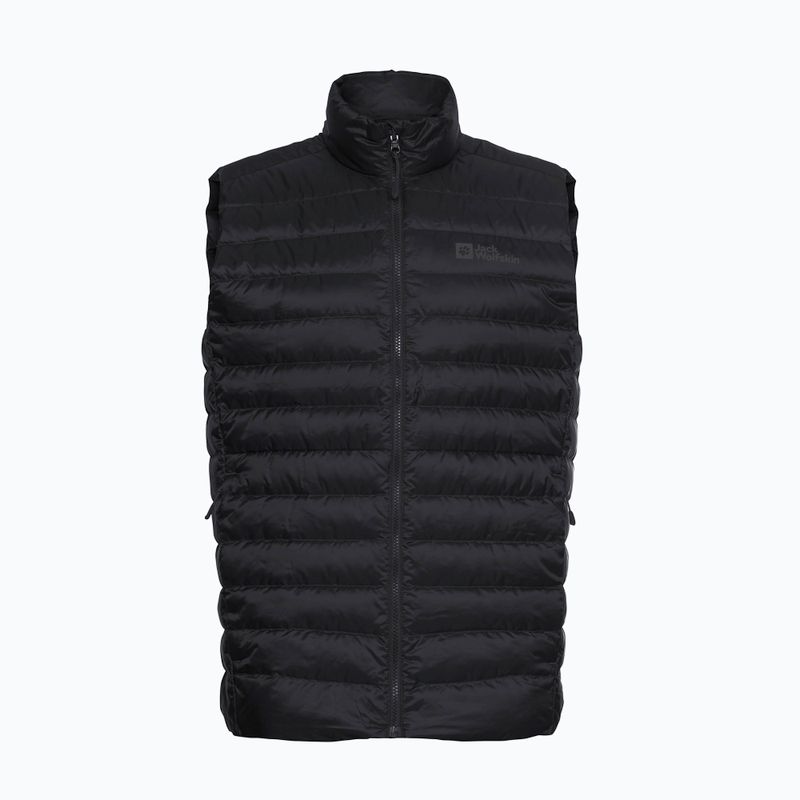 Мъжки Jack Wolfskin Pilvi Down trekking без ръкави черен 7