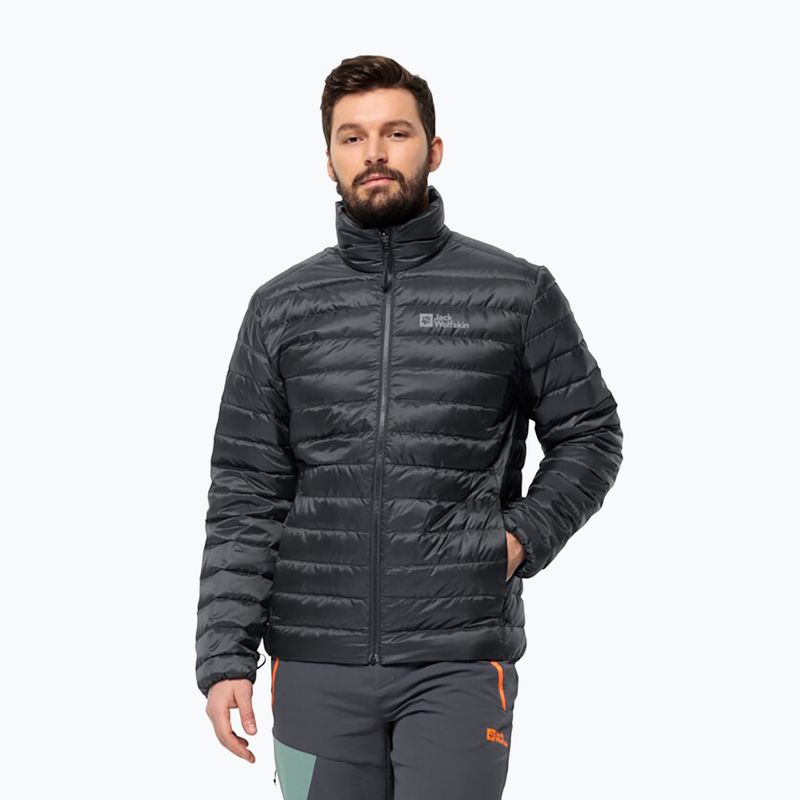 Мъжко пухено яке  Jack Wolfskin Pilvi Down black