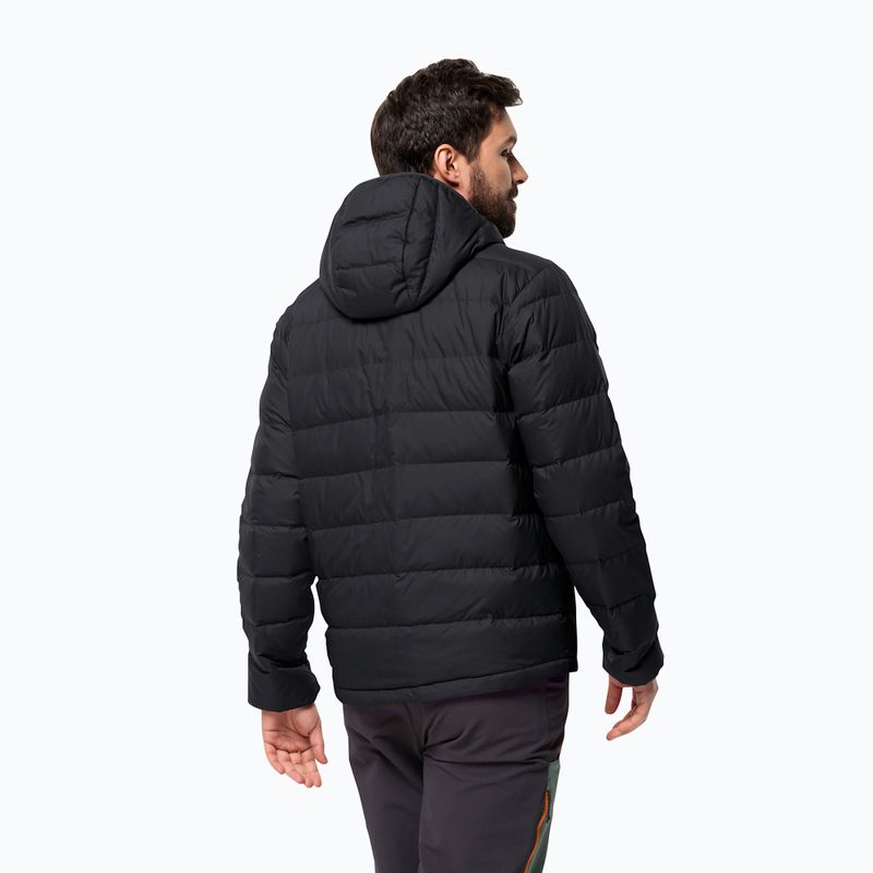 Jack Wolfskin Ather Down Hoody дъждобран за мъже black 2