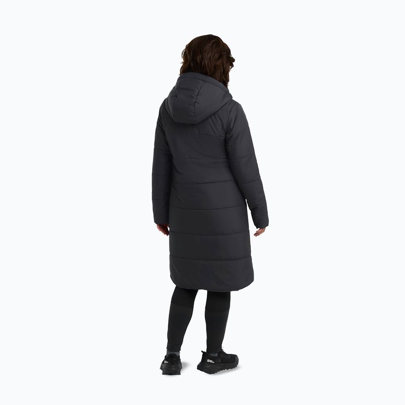 Дамско пухено дълго яке Jack Wolfskin Deutzer Coat black 3