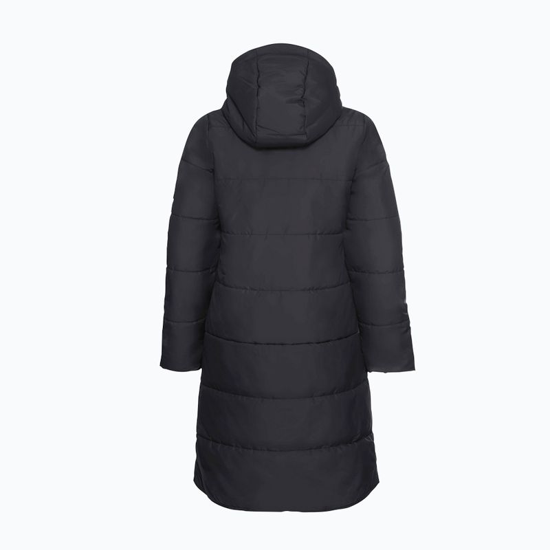 Дамско пухено дълго яке Jack Wolfskin Deutzer Coat black 9