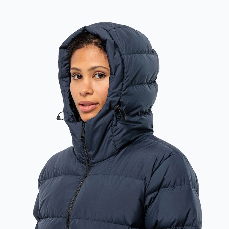 Дамско пухено яке Jack Wolfskin Frozen Palace night blue 2