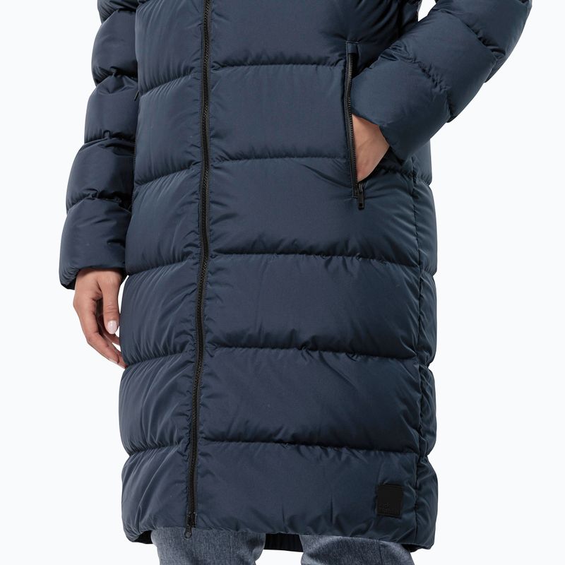 Дамско пухено яке Jack Wolfskin Frozen Palace night blue 3